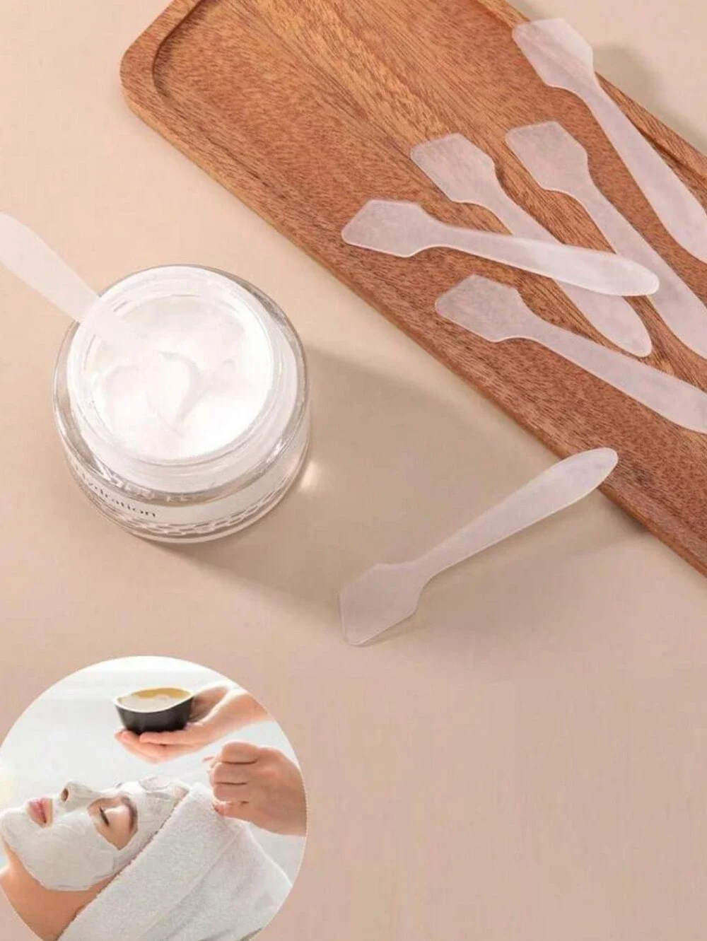 5 Cosmetic Spatulas - Multi Pack